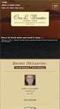 Mobile Screenshot of oralwoosterfuneralhome.com